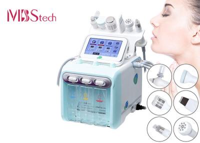 China 6 In 1 Ultrasonic Oxygen O2 H2 Microdermabrasion Machine for sale