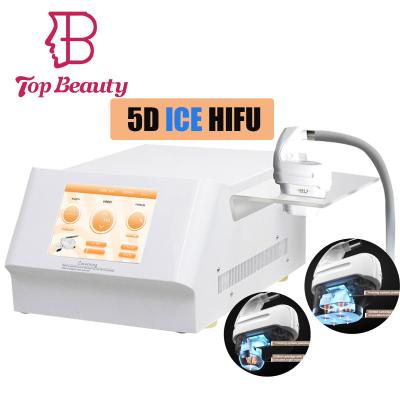 China 5D pele indolor do gelo HIFU que aperta o anti dispositivo do enrugamento à venda