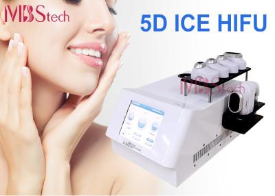 China 5D Ice High Intensity Focused Ultrasound Machine For Facial Lifting for sale