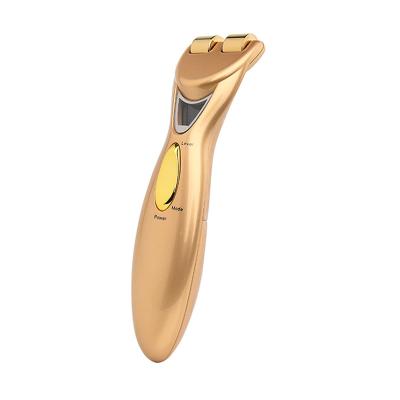 China Vibration Face Lifting Beauty Device Facial Ems Massage Roller Roller Face Massager Face Lift Tool Firming Beauty Massage for sale