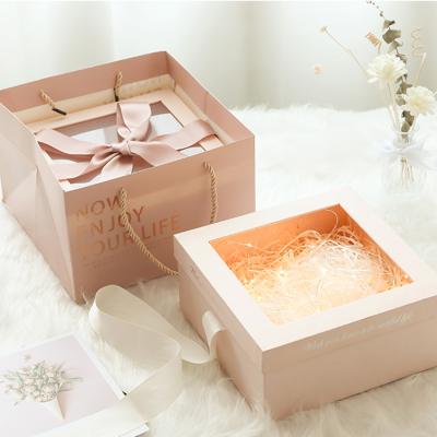 China 128gram Clear Window Gift Box for sale
