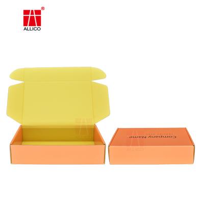 China Recyclable Corrugated Small Storage Gift Boxes For Shipping Mailing Packaging Postal Boxes for sale