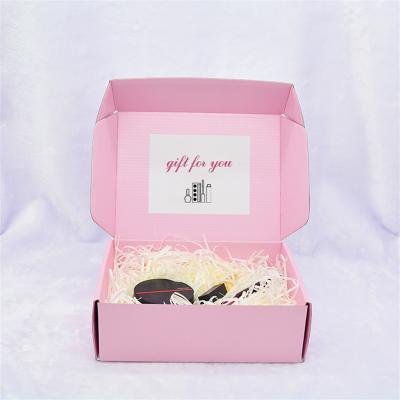 China Foldable Christmas Cardboard Boxes , ISO14001 CB Flute Makeup Gift Box for sale