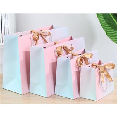 China 100gsm Recycled Paper Gift Bags for sale