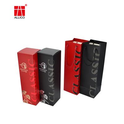 China Recycled Whiskey Shipping Boxes , Double Wall Art Paper Box 4.87 X 4.875 X 12.5in for sale
