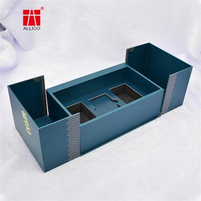 China Gift Collapsible Cardboard Box , CMYK 4C Printing 10x10 Gift Box With Lid for sale