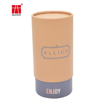 China SGS ISO Cardboard Cylindrical Packaging Box Tube Custom Printed for sale