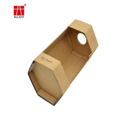 China FSC Kraft Paper Wine Bottle Gift Boxes Collapsible CMYK Color for sale