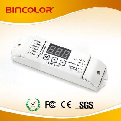 China PWM DMX512 decoder Two Channel DMX Controller DC12V-24V constant voltage PWM DMX decoder for sale