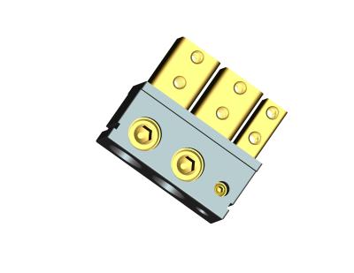 China BT03-001A BT3-70 Barrier Terminal Block , 3 Position Terminal Strip For Power Connect for sale