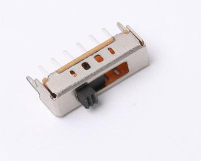 China SS14D01 SPDT Slide Switch 1 Pole 4 Position For DC Application for sale
