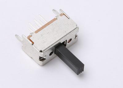 China SPDT Ultra Miniature Slide Switch 2 Pole 2 Position SS22D15 for sale