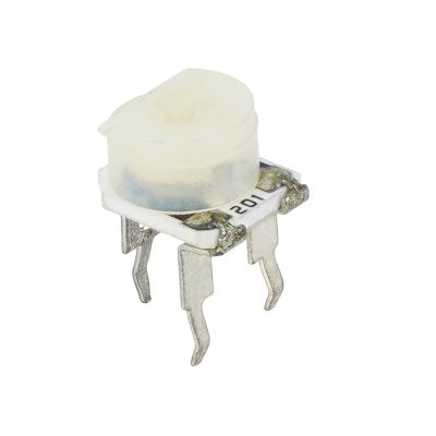 China Carbon Film 3 Pins Rotary Trimmer Potentiometer For Home Appliance for sale