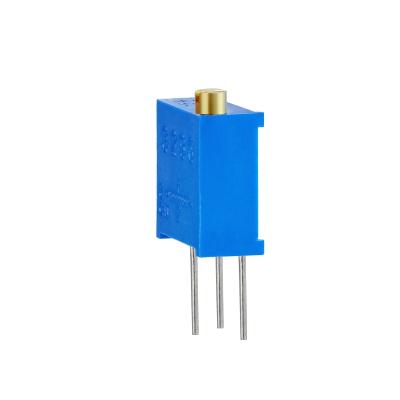 China RI3296Y B Taper 10mm Trimmer Potentiometer Pin Termination Style Trim Pot With ±20% Tolerance for sale