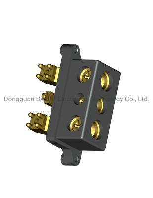 China 10.2Mm Height Barrier Terminal Block With 1 Level And 15A Rated Current for sale