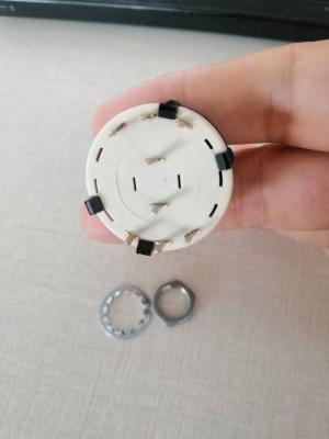 China 20mm Rotary Custom Potentiometer Knobs Markings Option Golden en venta
