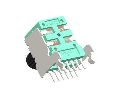 China Potenciómetro rotativo de 11 mm, tipo de terminal de PCB Lug Lug 100MΩ Min Resistencia al aislamiento en venta