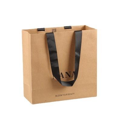 China Wholesale Price Recyclable Craft Custom White Shopping Bag for sale