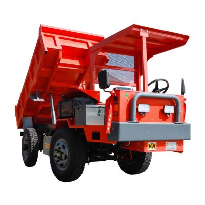 China Wheeled Underground Dump Truck 3 Ton 63HP 4x4 Dumper Truck For Tight Spaces for sale