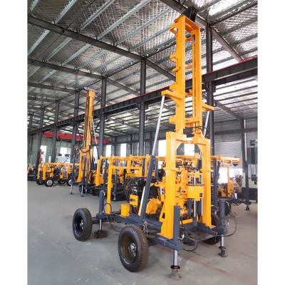 China Large Torque 200meter Waterwell Drilling Rig Machine For Rock Hard XYX-200 for sale