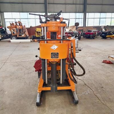 China 130m Portable Borewell Drilling Rig Machine for sale