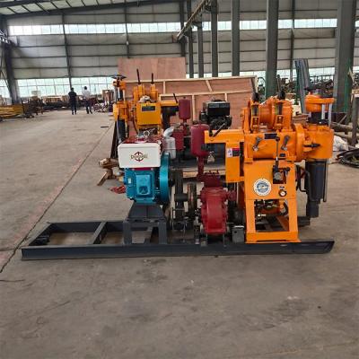 China Diesel Engine 22HP Waterwell Drilling Rig Hydraulic Core Drilling Machine HZ-200Y for sale