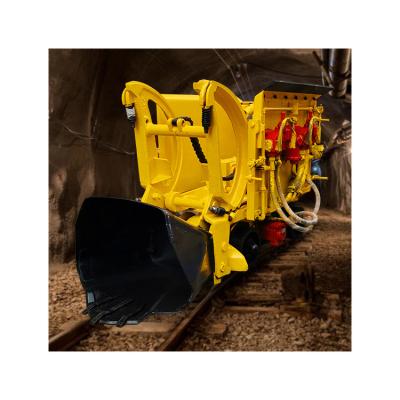 China Underground Mining Electric Rock Loader Mucking Machine High Efficiency for sale