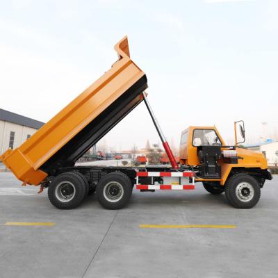 China Yuchai Engine  25t Dump Truck Four Wheeled Commercial Dump Trucks 6X4 for sale