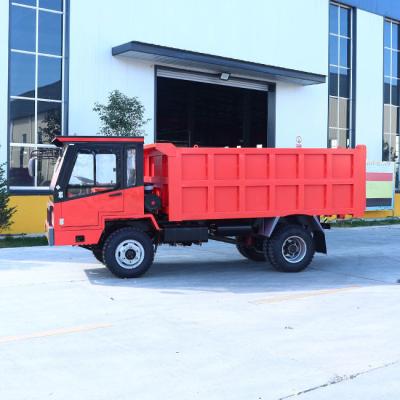 China 12ton 4x2 Tunnel Underground Transporter Mining Dumper Truck With Wheels for sale