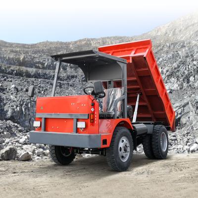 China Diesel Engine Underground Mining Truck 3.5 Ton With Strong Kinetic Energy for sale