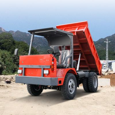 中国 UQ-3 Model Underground Mining Truck 3.5 Ton Articulated With CHANGCHAI 490 Engine 販売のため