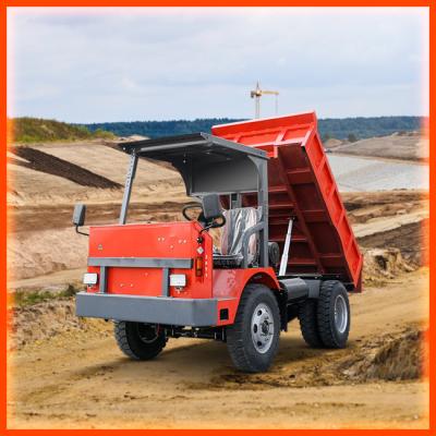 China Powerful And Versatile Underground Mining Truck 3.5 Tons CHANGCHAI 490 Portable For Safe Te koop