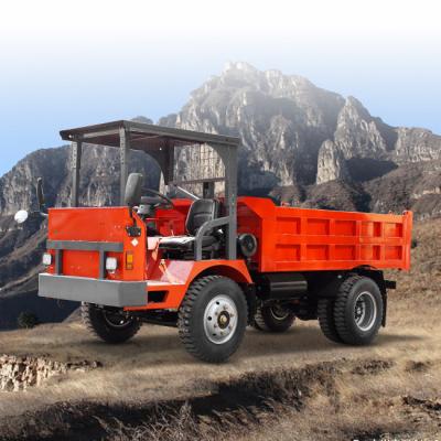 China 1-5 Ton Loading Capacity Underground Dump Truck Front Wheel Drive for sale