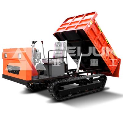 China 2 Ton Crawler Dumper Truck With Original Packaging Inspection And Customized Solutions Te koop