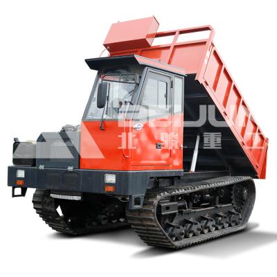 China Customizable 12 tons Self Loading Crawler Dumper Truck for Mining and Construction Industries for sale