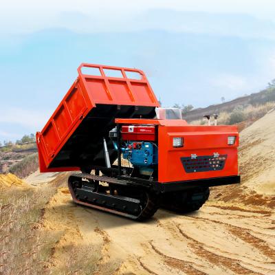 China Customizable 2 tons Crawler Dumper Truck for Specific Material Handling Needs for sale