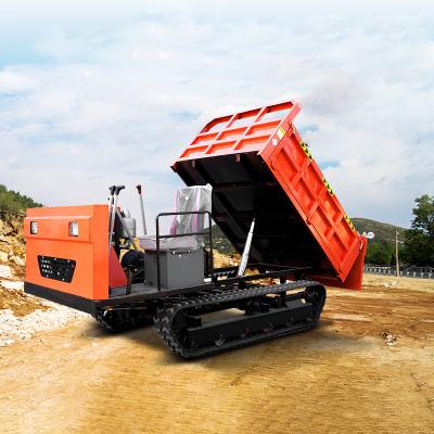 China Chang Chai Engine Powered Crawler Dumper Truck for Heavy-Duty Material Handling Needs for sale