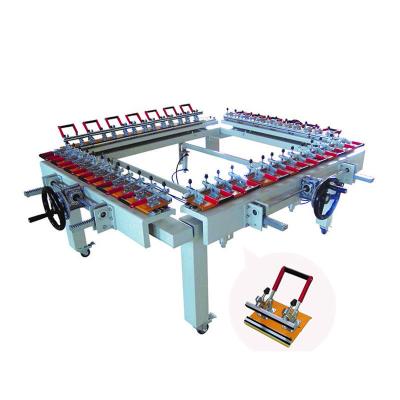 China High Precision Screen printing frame Screen Mesh Stretching Machine for sale