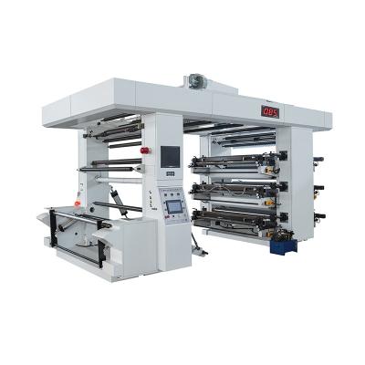 China Six Color Stack Type Flexo Printing Machine for sale