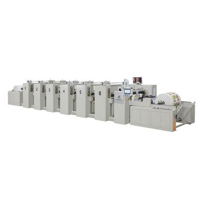 China Unit Type Multi Color Automatic Flexo Printing Machine for sale