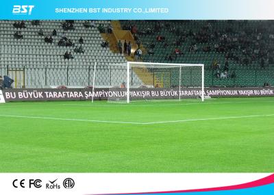 China High Brightness Stadium Perimeter Led Display / Football Pitch Advertising Boards for sale