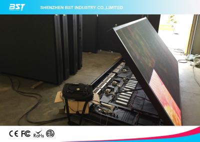 China High Brightness 4mm Front Service Indoor Led Display Screen For Mobile Media for sale