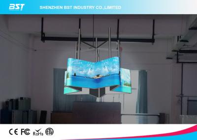 China Full Color Outdoor Flexible Led Display Matrix 48×24 With 140 Degree Viewing Angle for sale