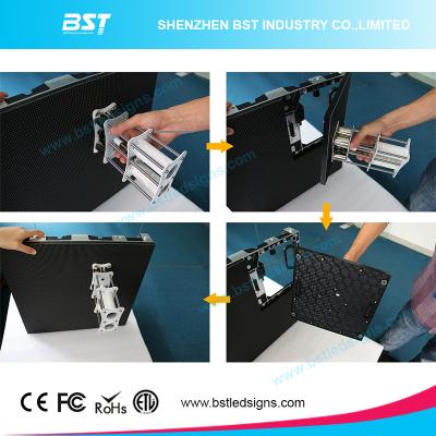 China Front Service Indoor Rental Led Display Curtain Led Screen Pixel Pitch 3.91mm for sale