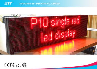 China Het lichtgewicht Bewegende Bericht leidde Teken Programmeerbare Geleide Vertoning met 10mm Pixelhoogte Te koop