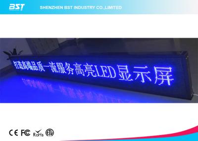 China Wireless Wifi Electronic Moving Scrolling Led Message Sign In Retail Store / Airport for sale