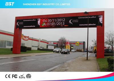 China P6 RGB SMD Outdoor advertising LED Display Full Color Waterproof High Luminance for sale