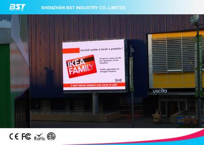 China 1/4 scan P10 1R1G1B Outdoor Advertising LED Display For Airport / Hotel  with 160X160mm Module for sale