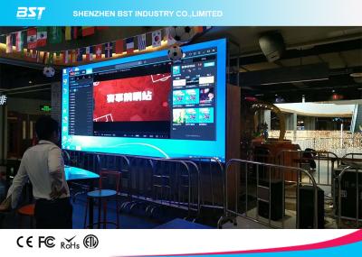 China Diseño ultra fino a todo color del brillo de la pantalla LED interior interior de la publicidad de P4mm alto en venta