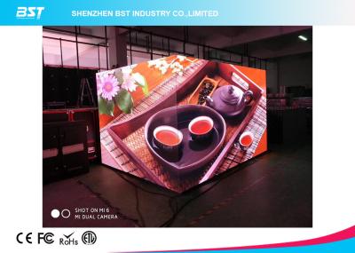 Chine Épissure sans couture de publicité d'intérieur de lancement de pixel de l'affichage à LED de cube en HD 4 pour le restaurant à vendre
